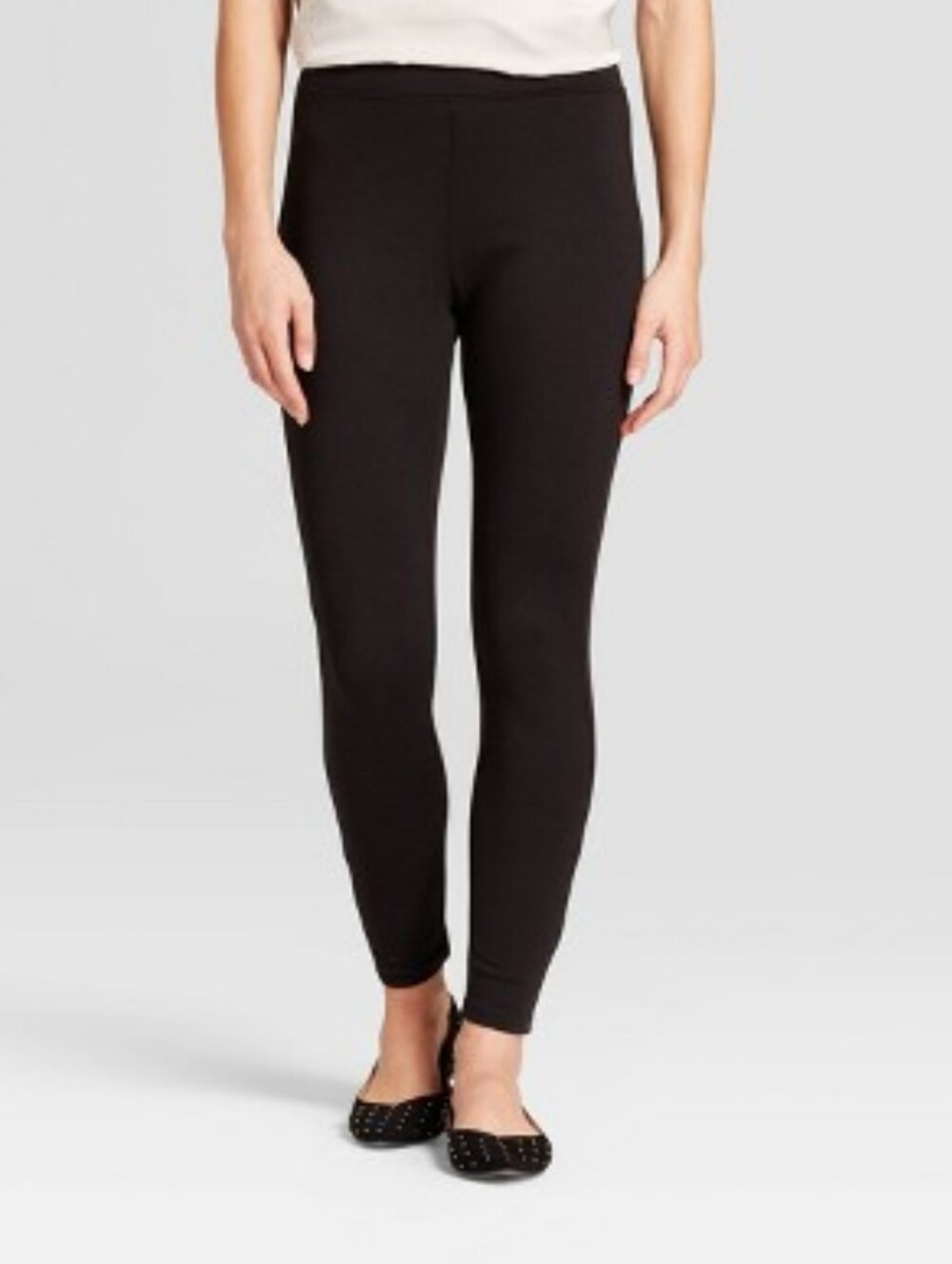 A NEW DAY by TARGET: Black Power Stretch High Waist Ponte Leggings - Women's XXL